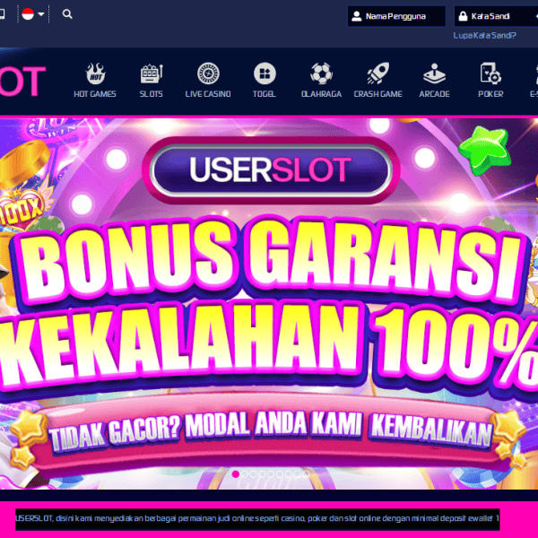 Garansi Kekalahan 100 Userslot: Solusi Aman untuk Pemain Slot Online
