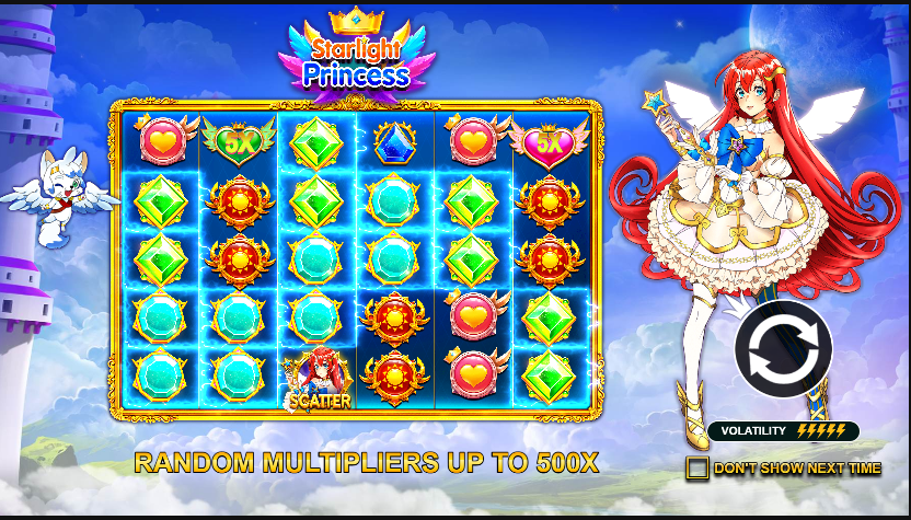 Panduan Judi Slot Starlight Princess Pragmatic Play 2025